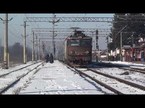 Tren IR1754 Suceava - Bucuresti Nord intra in Dolhasca cu Siemens 335 - 08.01.2020