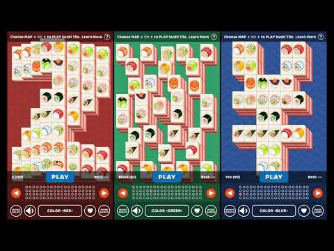 Sushi Tile - Mahjong Solitaire Video