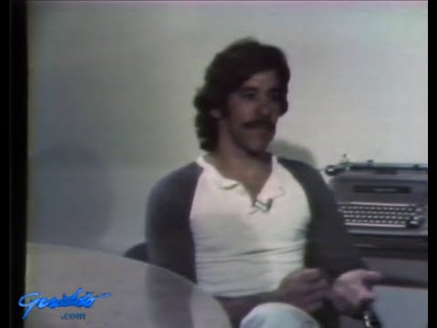 1981.  An interview with controversial ABC correspondent Geraldo Rivera