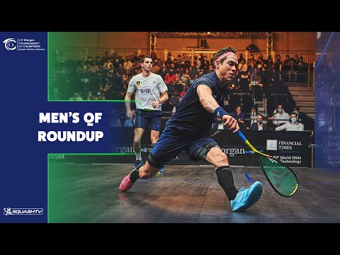 Squash: JP Morgan Tournament of Champions 2022 - Men's QF Roundup