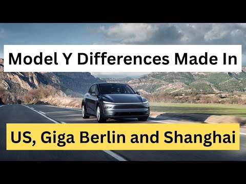 The Base Tesla Model Y from US Has an edge Vs Giga Berlin and Giga Shanghai's Entry-Level Model Y