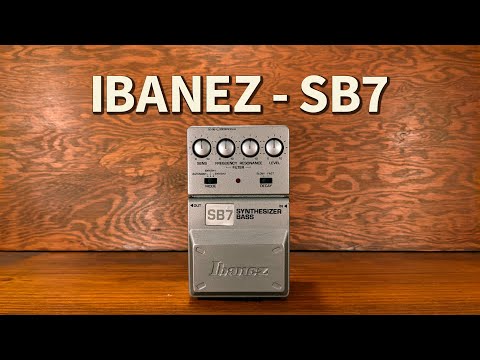 Ibanez SB7 Synthesizer Bass 1990s - Silver image 8