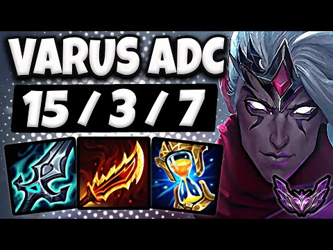 Varus vs Draven [ ADC ] Lol Korea Master Patch 14.19 ✅
