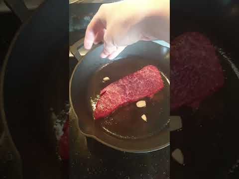 Denver steak- first time cooking it #yummy #steak #meat