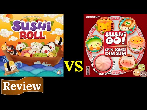 REVIEW - Sushi Roll VS Spin Some for Dim Sum (Sushi Go)