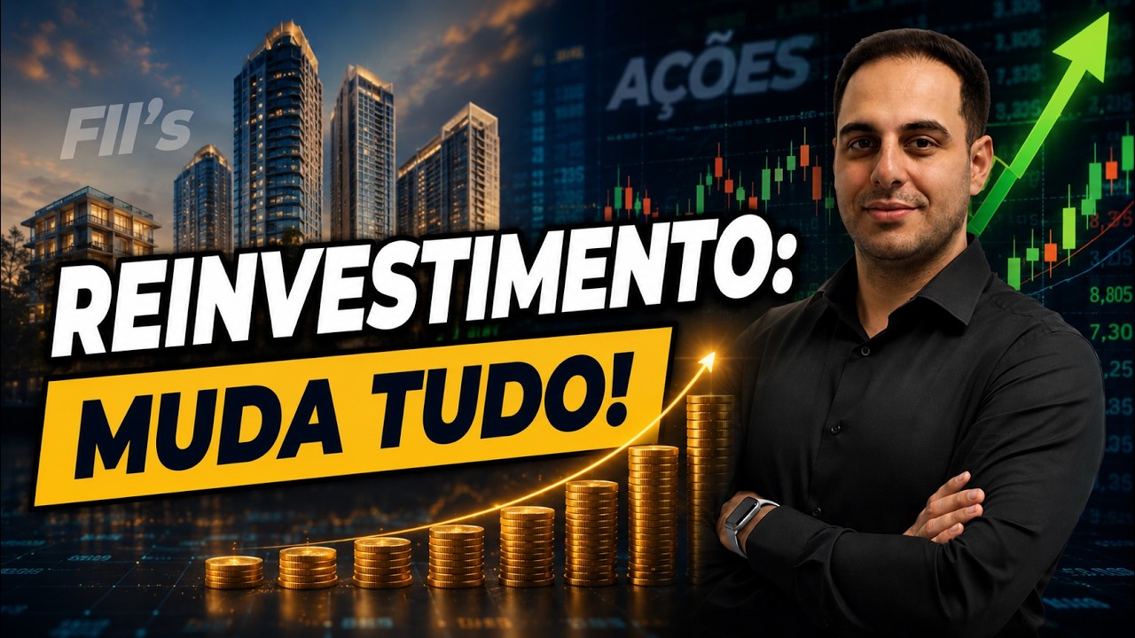 20% ao Ano! Estudo Completo sobre Reinvestimento de Dividendos (Ações e FII's)