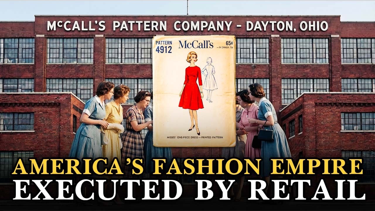 From America's Fashion Empire to Ruins: The McCall's Sewing Pattern Factory