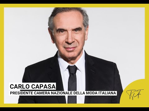 Carlo Capasa, presidente CAMERA NAZIONALE DELLA MODA ITALIANA