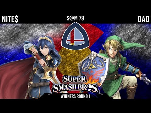 Sm4sh@Mines 79 - Nite$ (Lucina) Vs. Dad (Link) - Winners Round 1