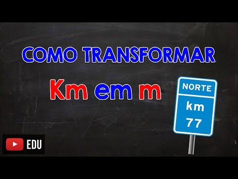 Vídeo: Converter km em metros: perguntas e respostas
