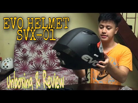 Evo SVX-01 Helmet Unboxing & Review