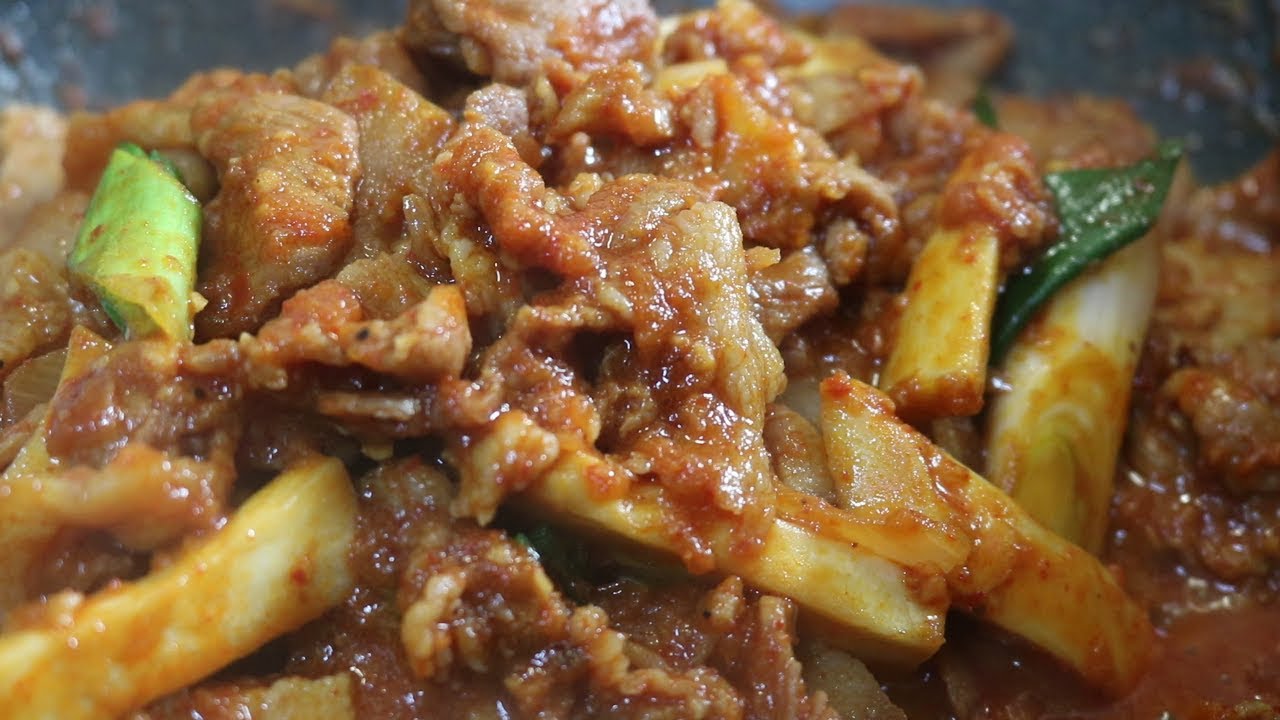 고추장 돼지불고기 만들기 부드럽고 맛깔나게하는 법