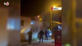 2 Katlı Evin Bacasında Yangın