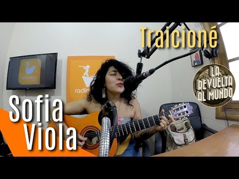 Sofia Viola - Traicioné (inédita 2018) EN VIVO en La Revuelta al Mundo