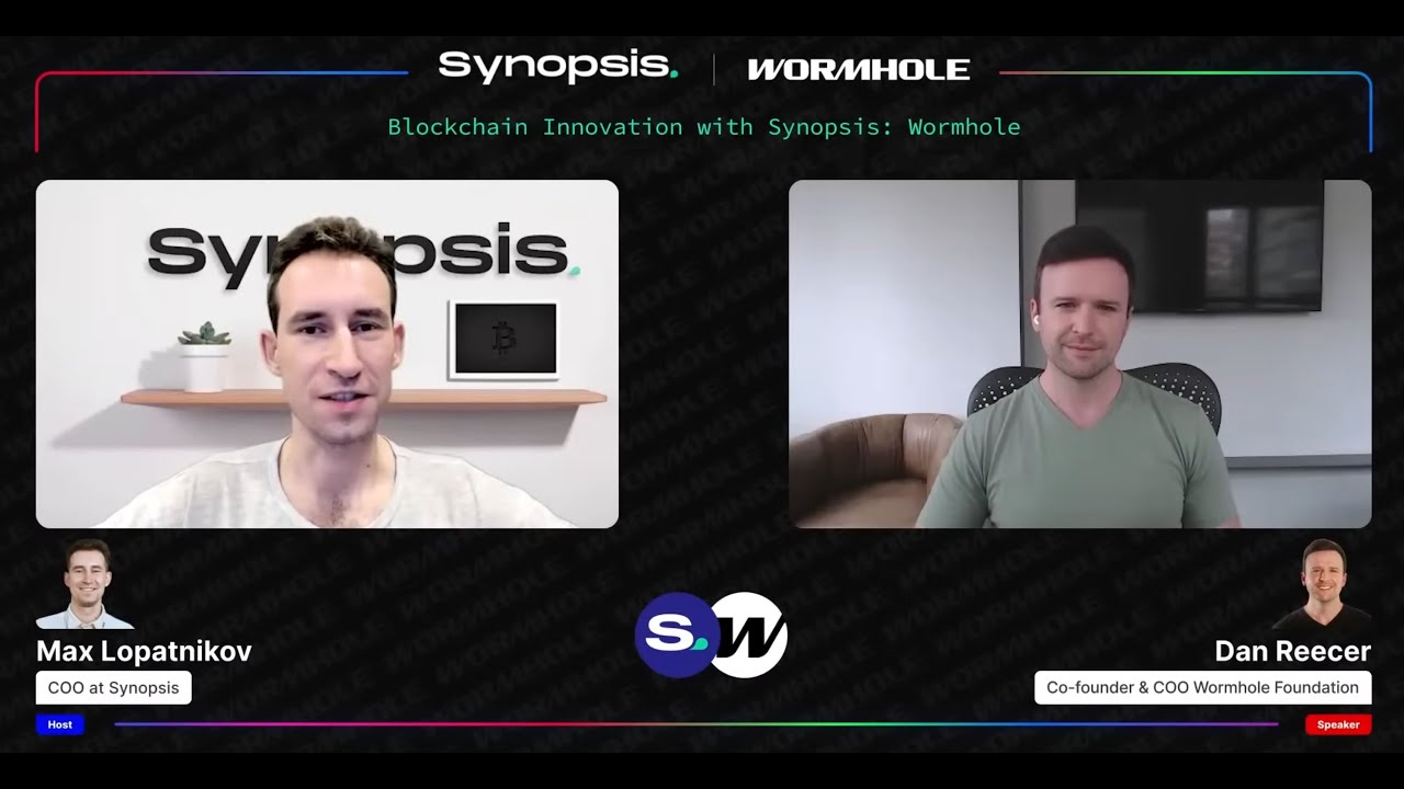 Wormhole Foundation's Dan Reecer - Interview on Interoperability & Blockchain Innovation w/ Synopsis