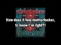 CHIMAIRA - SPINELESS (Lyric Video)