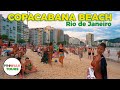 Copacabana Beach Evening Walk Rio De Janeiro 4K60fps With Captions