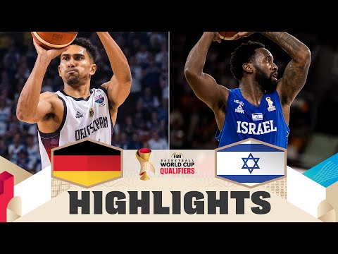 Germany 🇩🇪 v Israel 🇮🇱 | Highlights | FIBA Basketball World Cup 2027 European Qualifiers