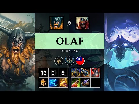 Olaf Jungle vs Zed - TW Challenger Patch 25.18