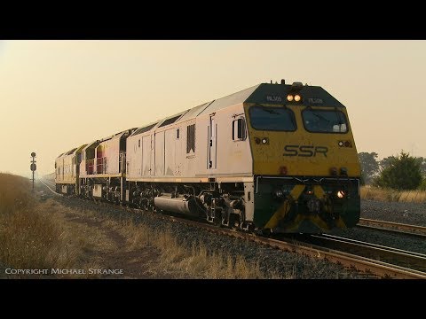 6KN2 SSR Light Engines for Grain Train - PoathTV Australian Railways