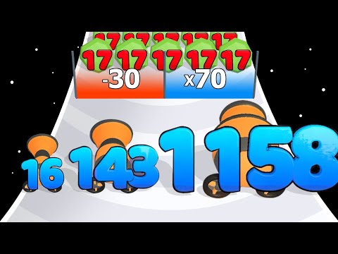DIGIT MULTIPLIER RUN: Level Up Number (Freeplay, Max Level)