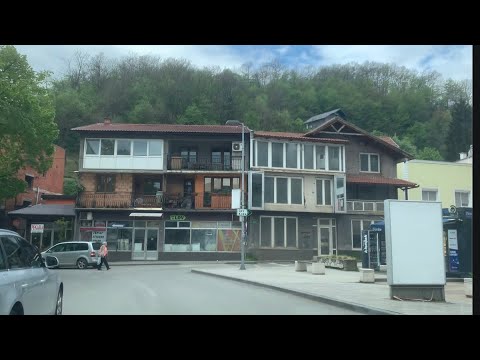 Goražde vožnja kroz grad #driving #downtown #bosnia