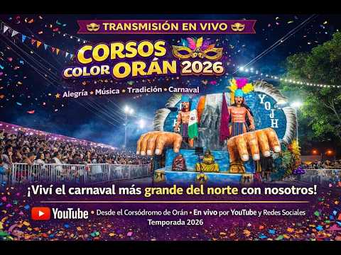 ⚪ 7° NOCHE DE CORSOS COLOR - ORÁN - EN VIVO