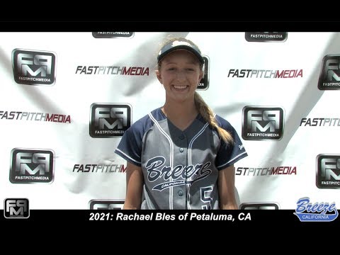 2021 Rachael Bles Shortstop Softball Skills Video - CA Breeze