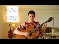 Jeff Peterson Teaches Slack Key Guitar: 1st Vamp in Taro Patch Tuning