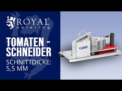 Video - Tomatenschneider - 5,5 mm Scheiben