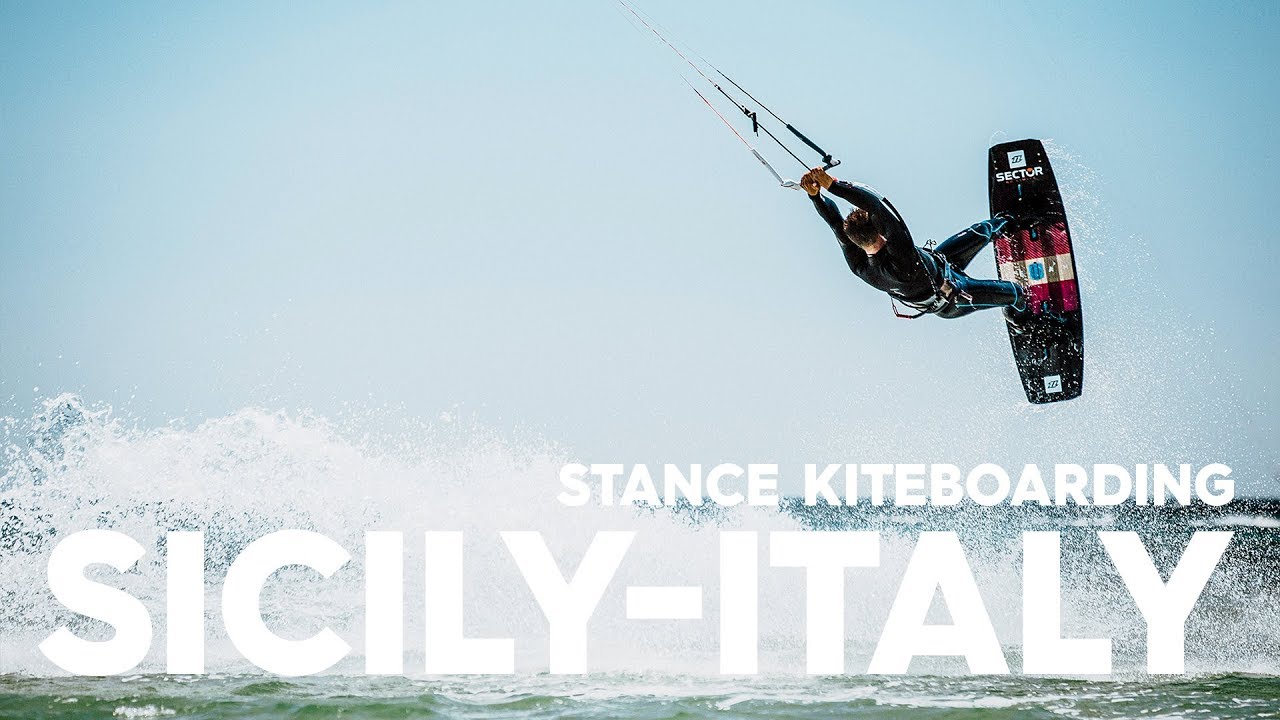 Kiteboarding in Sicily | Stance Webstory