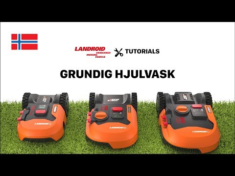 LANDROID TUTORIAL - GRUNDIG HJULVASK