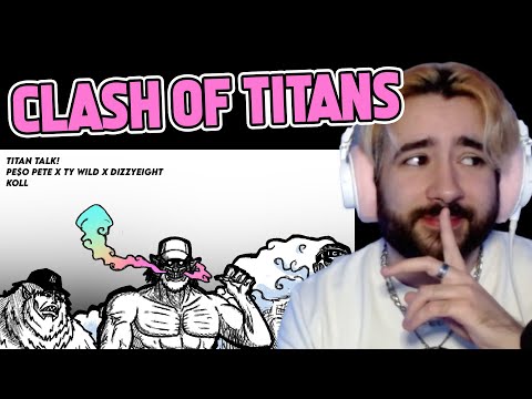 REACTION - PE$O PETE x TY WILD x DIZZYEIGHT - TITAN TALK! (OFFICIAL LYRIC VIDEO) [ATTACK ON TITAN]