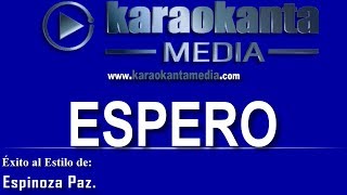 Karaokanta - Espinoza Paz - Espero