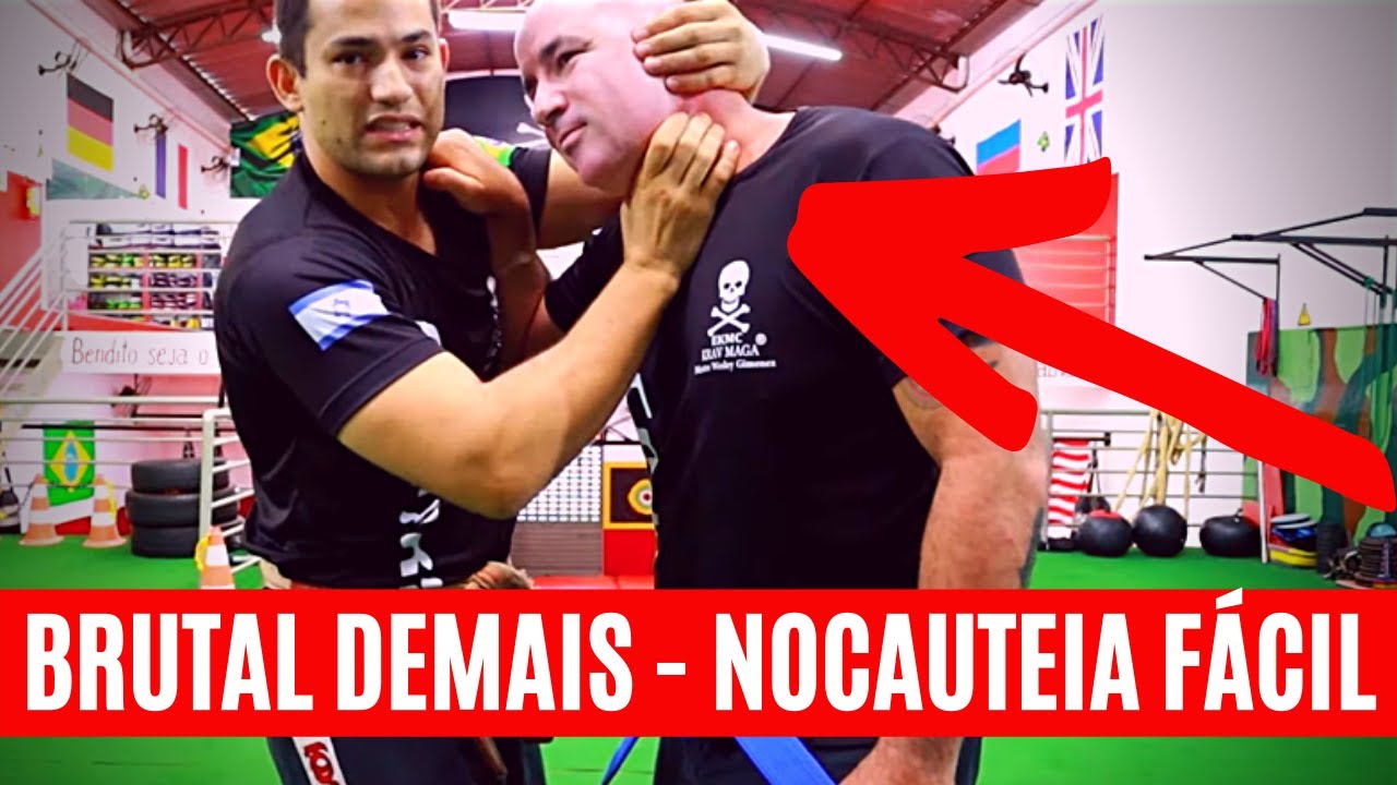 03 GOLPES PARA NOCAUTEAR QUALQUER PESSOA - COMO E QUANDO USAR -KRAV MAGA