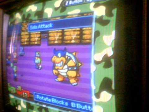 M&L SS Boss fight: Popple & Rookie