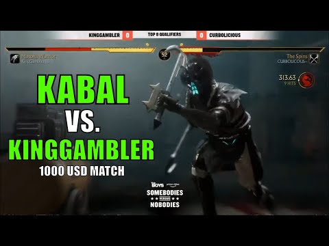 CURBOLICIOUS VS KINGGAMBLER PELEA DE 1000 USD 🏆 The Boys Somebodies vs. Nobodies - [ES]  MK11