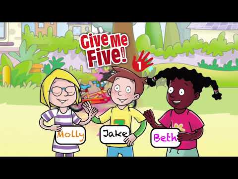 Unit 1 -Lesson3: Story - Toby goes to school | GIVE ME FIVE - LEVEL 1