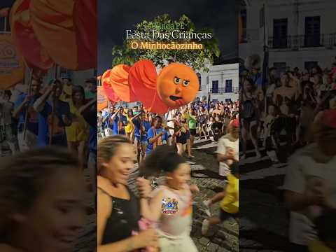 Dia Das Crianças Em Olinda 💥O Minhocãozinho 🪱.