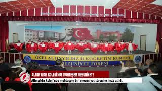 (NEVŞEHİR) ALTINYILDIZ KOLEJİ'NDE MUHTEŞEM MEZUNİYET