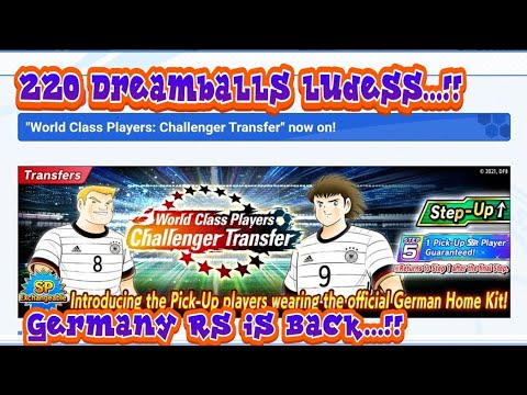 Gacha Step 1-5 Germany Rising Sun Captain Tsubasa Dream Team