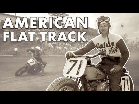 American Motorcycle Flat Track Racing History!