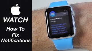 Apple Watch - How To Fix Mail & Message Notifications