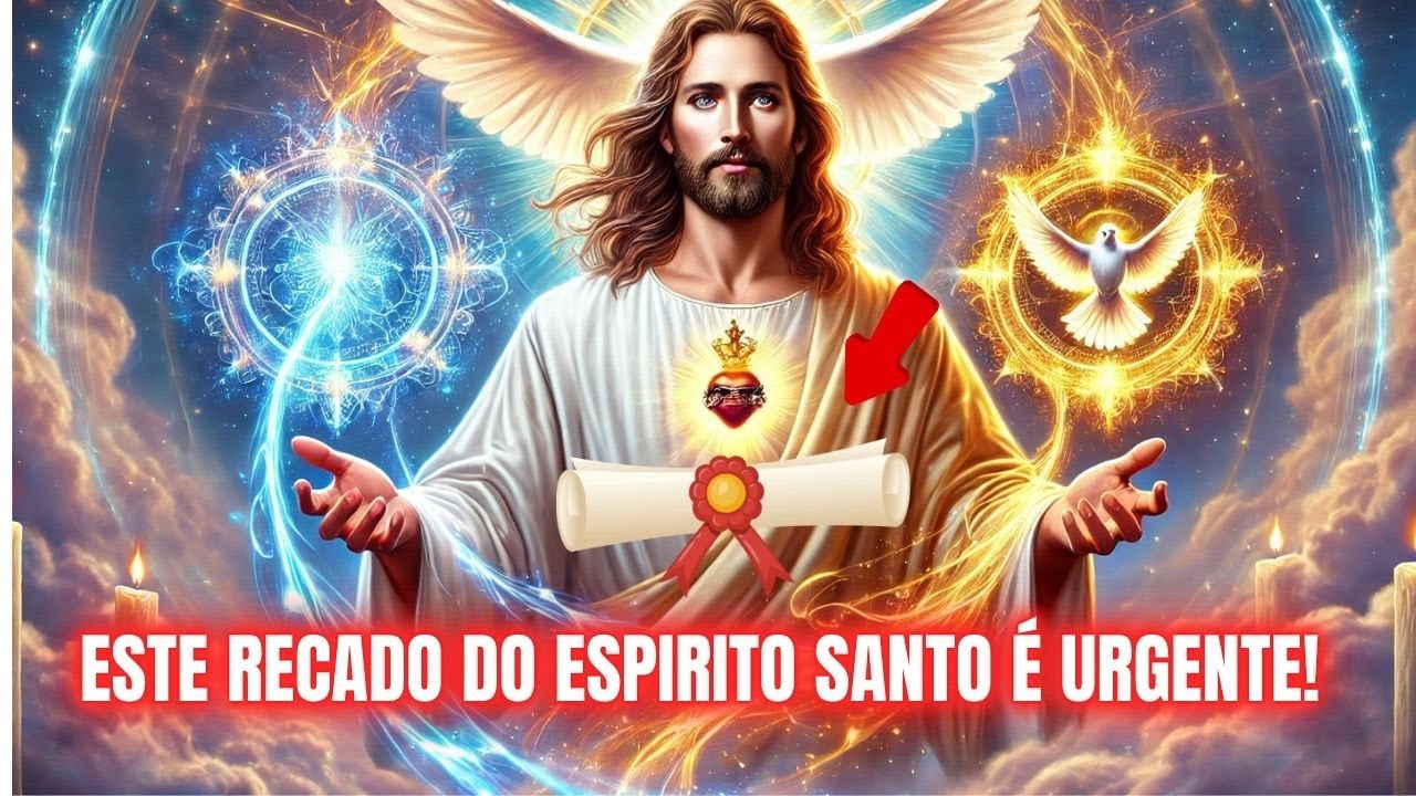 FILHO, ABRA E OUÇA, ESTE RECADO DO ESPIRITO SANTO É URGENTE!