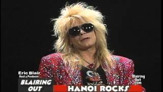 HANOI ROCKS Michael Monroe talks w ERIC BLAIR 2004