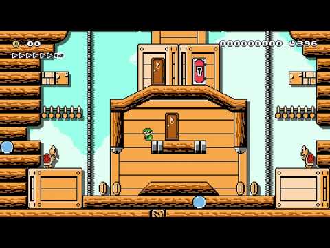 Docking Scramble by bluSeven 🍄 Super Mario Maker 2 ✹Switch✹ #aod