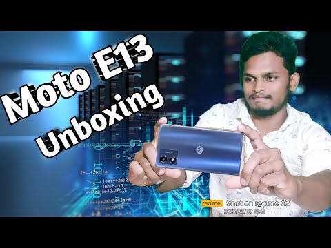 Motorola moto e13 Unboxing|| Initial impressions||