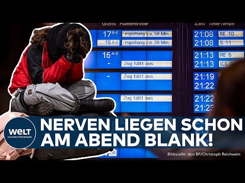 LANDESWEITER BAHNSTREIK: Verständnis der Reisenden aufgebraucht! GDL-Forderungen seien "egoistisch"