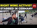 Shocking: Knife Attack On Far-Right Wing Activist & Policemen In Germany's Mannheim