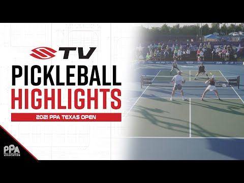 Callie Smith On The Attack Pickleball Highlight - PPA Texas Open Mixed Doubles